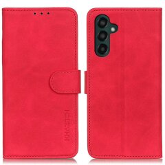 Чохол-книжка KHAZNEH Retro Wallet для Samsung Galaxy A55 (A556) - Red