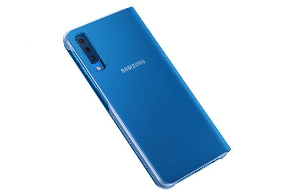 Чехол-книжка Wallet Cover для Samsung Galaxy A7 2018 (A750) EF-WA750PLEGRU - Blue