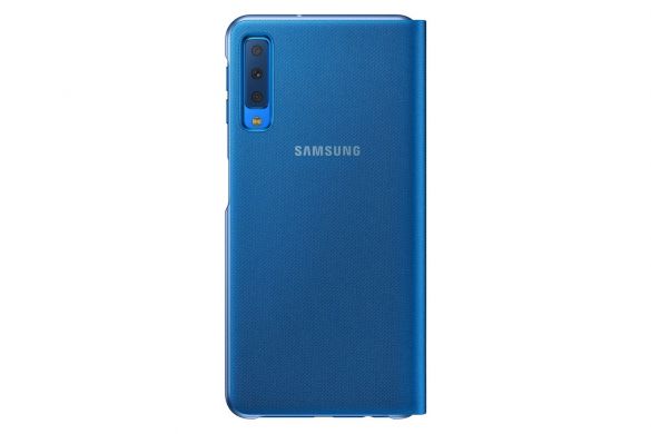 Чехол-книжка Wallet Cover для Samsung Galaxy A7 2018 (A750) EF-WA750PLEGRU - Blue
