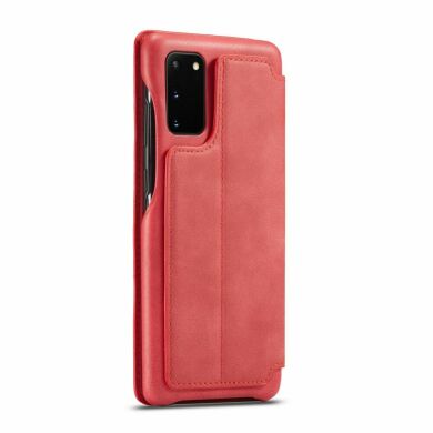 Чехол LC.IMEEKE Retro Style для Samsung Galaxy S20 (G980) - Red