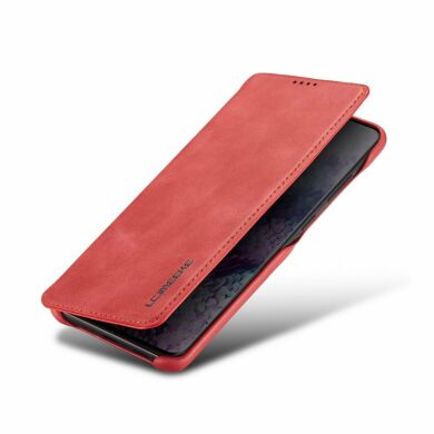 Чехол LC.IMEEKE Retro Style для Samsung Galaxy S20 (G980) - Red