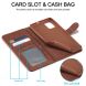 Чохол LC.IMEEKE Wallet Case для Samsung Galaxy A53 - Light Brown