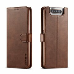 Чехол LC.IMEEKE Wallet Case для Samsung Galaxy A80 (A805) - Brown