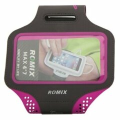 Чехол на руку ROMIX Slim Sports (Размер: M) - Purple