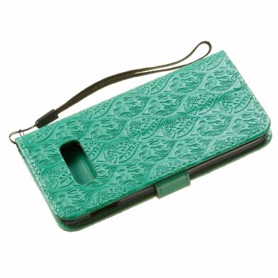 Чехол UniCase Leaf Wallet для Samsung Galaxy S10e (G970) - Green
