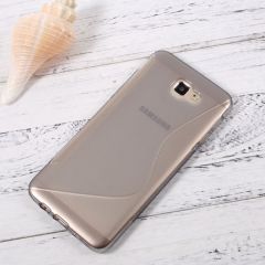 Силіконовий (TPU) чохол Deexe S Line для Samsung Galaxy J5 Prime, серый