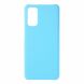 Пластиковый чехол Deexe Hard Shell для Samsung Galaxy S20 (G980) - Baby Blue. Фото 1 из 5