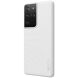Пластиковый чехол NILLKIN Frosted Shield для Samsung Galaxy S21 Ultra - White. Фото 4 из 17