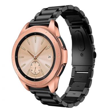 Ремешок Deexe Stainless Steel для Samsung Galaxy Watch 42mm / Watch 3 41mm - Black