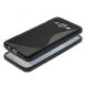 Силиконовая накладка Deexe S Line для Samsung Galaxy A3 (A300) - Black. Фото 2 из 5