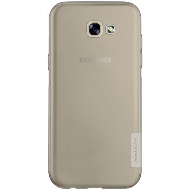 Силиконовый (TPU) чехол NILLKIN Nature для Samsung Galaxy A7 2017 (A720) - Gray