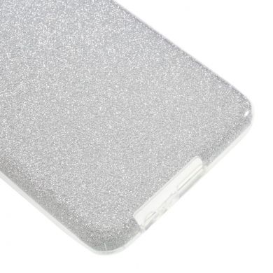 Силіконовий чохол UniCase Glitter Cover для Samsung Galaxy A8+ 2018 (A730) - Silver
