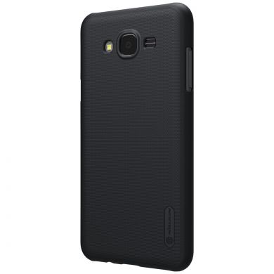 Пластиковый чехол NILLKIN Frosted Shield для Samsung Galaxy J7 (J700) / J7 Neo (J701) - Black
