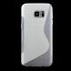Силиконовая накладка Deexe S Line для Samsung Galaxy S7 edge (G935) - Transparent. Фото 2 из 5