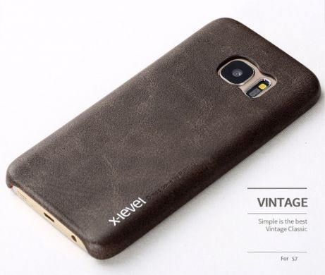 Защитный чехол X-LEVEL Vintage для Samsung Galaxy S7 (G930) - Black