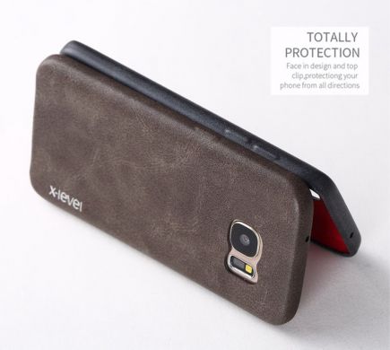 Защитный чехол X-LEVEL Vintage для Samsung Galaxy S7 (G930) - Brown