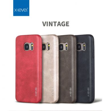 Защитный чехол X-LEVEL Vintage для Samsung Galaxy S7 (G930) - Brown