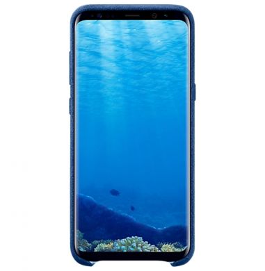 Чехол Alcantara Cover для Samsung Galaxy S8 Plus (G955) EF-XG955ALEGRU - Blue