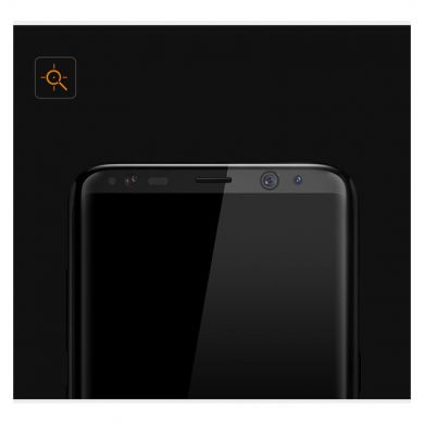 Защитное стекло MOCOLO 3D Silk Print для Samsung Galaxy S8 Plus (G955) - Gold