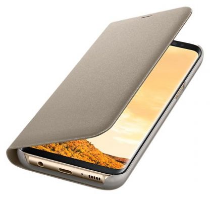 Чохол-книжка LED View Cover для Samsung Galaxy S8 (G950) EF-NG950PFEGRU - Gold