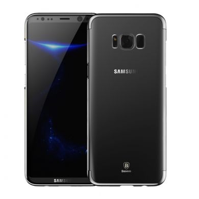Пластиковый чехол BASEUS Glitter Shell для Samsung Galaxy S8 (G950) - Black