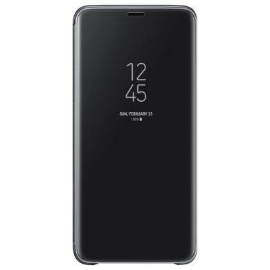 Чехол Clear View Standing Cover для Samsung Galaxy S9+ (G965) EF-ZG965CBEGRU	- Black