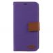 Чехол-книжка ROAR KOREA Cloth Texture для Samsung Galaxy S9 (G960) - Purple. Фото 1 из 6