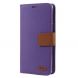 Чехол-книжка ROAR KOREA Cloth Texture для Samsung Galaxy S9 (G960) - Purple. Фото 3 из 6