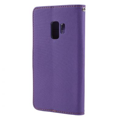 Чохол-книжка ROAR KOREA Cloth Texture для Samsung Galaxy S9 (G960) - Purple