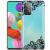 Силиконовый (TPU) чехол Deexe Pretty Glossy для Samsung Galaxy A73 (A736) - Lace Flower