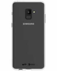 Силиконовый (TPU) чехол Soft Clear Cover для Samsung Galaxy A8+ 2018 (A730) GP-A730WSCPAAA