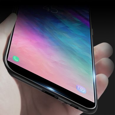 Силиконовый (TPU) чехол X-LEVEL Matte для Samsung Galaxy A6 2018 (A600) - Black