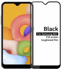 Защитное стекло MOFI Full Glue Protect для Samsung Galaxy A01 (A015) - Black