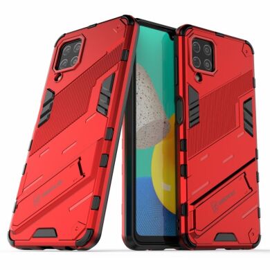Защитный чехол Deexe Bibercas для Samsung Galaxy M32 (M325) - Red