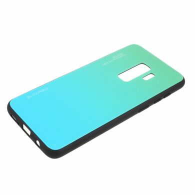 Захисний чохол Deexe Gradient Color для Samsung Galaxy S9+ (G965) - Cyan / Blue