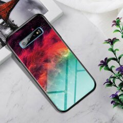 Защитный чехол Deexe Gradient Pattern для Samsung Galaxy S10 Plus (G975) - Colorful Nebula