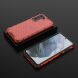 Защитный чехол Deexe Honeycomb Series для Samsung Galaxy S21 FE (G990) - Red. Фото 3 из 6
