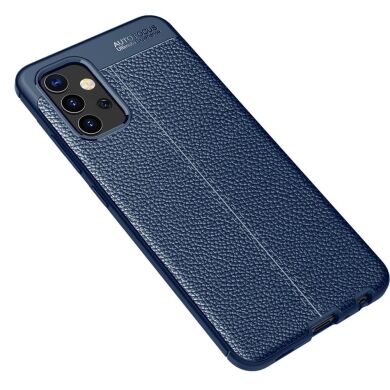 Защитный чехол Deexe Leather Cover для Samsung Galaxy A32 (А325) - Blue