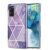 Защитный чехол Deexe Marble Pattern для Samsung Galaxy S20 FE (G780) - Light Purple