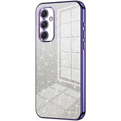 Защитный чехол Deexe Sparkles Cover для Samsung Galaxy A54 (A546) - Purple