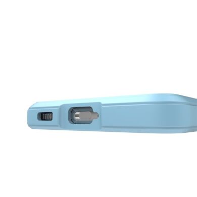 Защитный чехол Deexe Terra Case для Samsung Galaxy S21 (G991) - Baby Blue