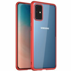 Защитный чехол для IPAKY Clear BackCover Samsung Galaxy S20 Plus (G985) - Red
