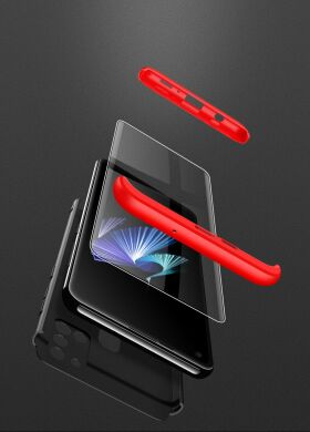 Защитный чехол GKK Double Dip Case для Samsung Galaxy A21s (A217) - Red / Black