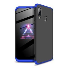 Защитный чехол GKK Double Dip Case для Samsung Galaxy A40 (А405) - Black / Blue