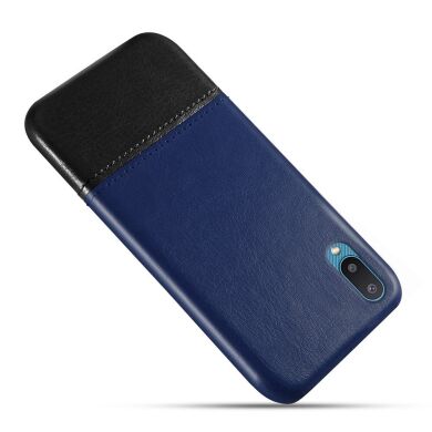 Защитный чехол KSQ Dual Color для Samsung Galaxy A02 (A022) - Black / Blue
