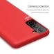 Защитный чехол NILLKIN Flex Pure Series для Samsung Galaxy S21 Plus (G996) - Red. Фото 12 из 18
