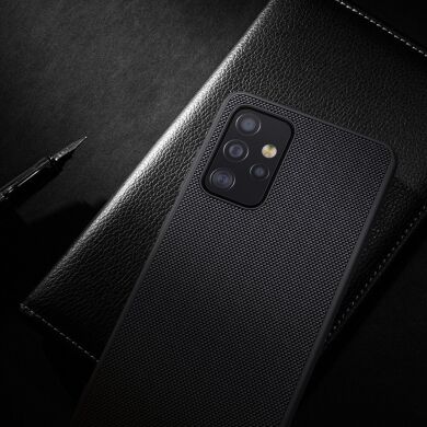 Защитный чехол NILLKIN Textured Hybrid для Samsung Galaxy A52 (A525) / A52s (A528) - Black