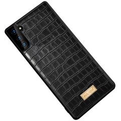 Защитный чехол SULADA Crocodile Style для Samsung Galaxy S22 - Black