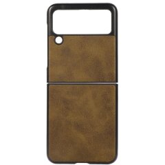 Захисний чохол UniCase Leather Series для Samsung Galaxy Flip 3 - Brown