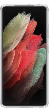 Силиконовый (TPU) чехол Clear Cover для Samsung Galaxy S21 Ultra (G998) EF-QG998TTEGRU - Transparency